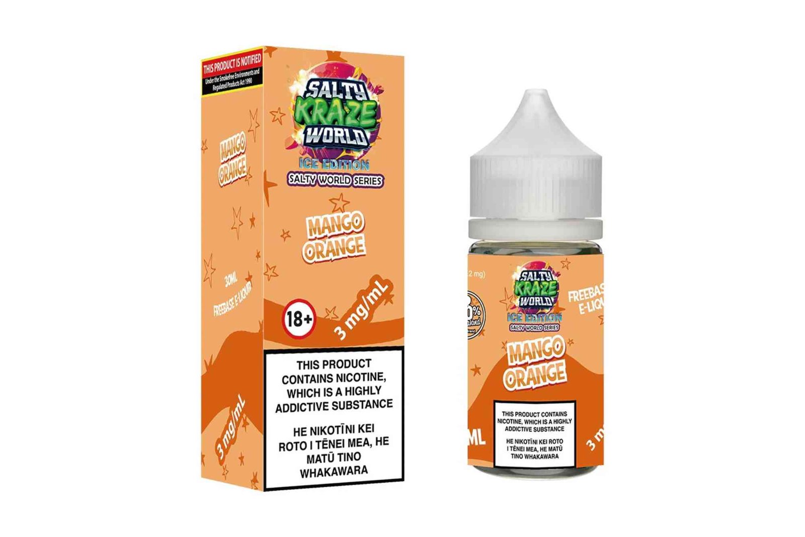 Orange Ice E-Liquid