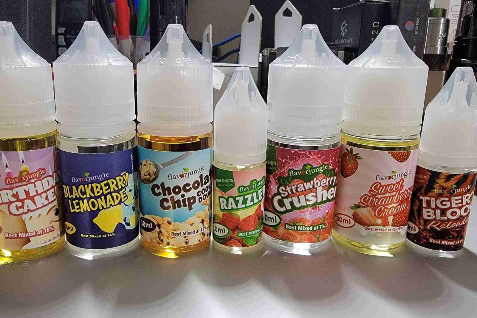 flavor fade test